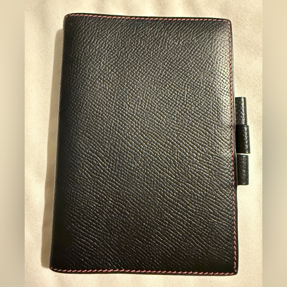 Authentic Hermes Agenda/Diary Cover real Leather